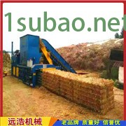 远浩 铝箔啤酒花毛球打包机 铝合金门窗压块机 轮胎压缩成型打包机图2