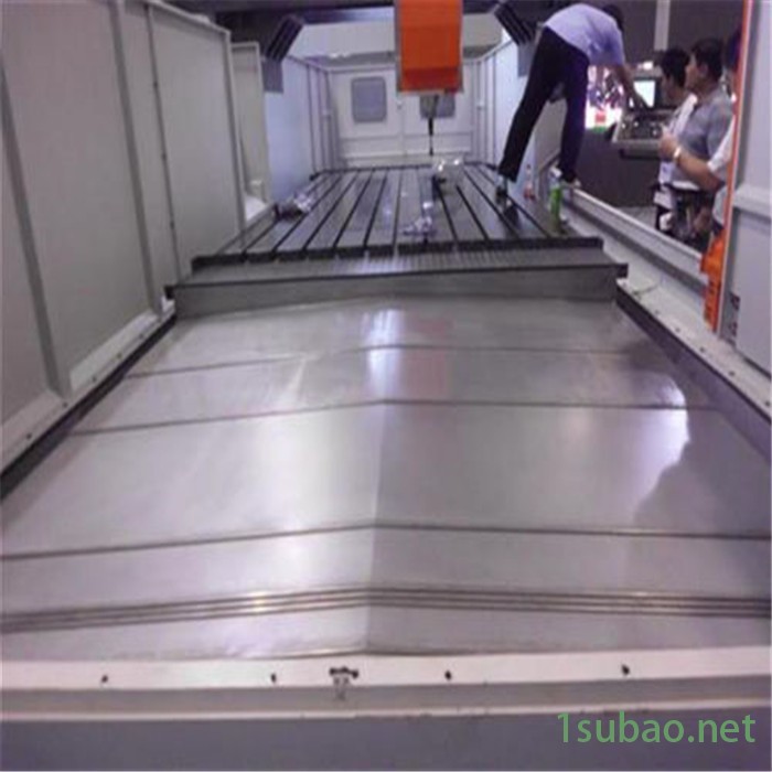 力诚机床附件导轨式钢板防护罩图5