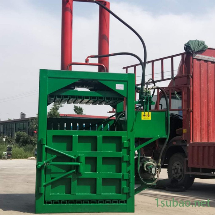 睿迪80吨立式液压打包机废纸废铁塑料压缩成型机图7