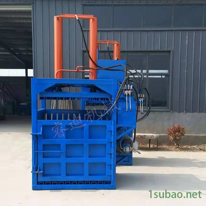 睿迪80吨立式液压打包机废纸废铁塑料压缩成型机图5