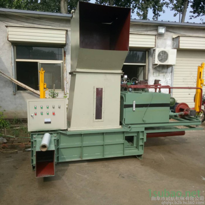 套袋青储打包机 玉米秸秆青储压块机废塑料压缩成型机图6