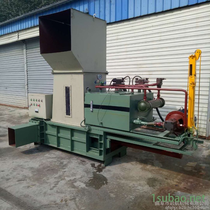 套袋青储打包机 玉米秸秆青储压块机废塑料压缩成型机图4