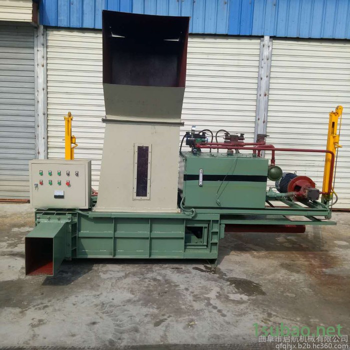 套袋青储打包机 玉米秸秆青储压块机废塑料压缩成型机图7