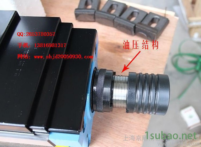 ［机床附件虎钳］CHV-160V倍力油压虎钳 MC高精密倍力增压虎钳图3