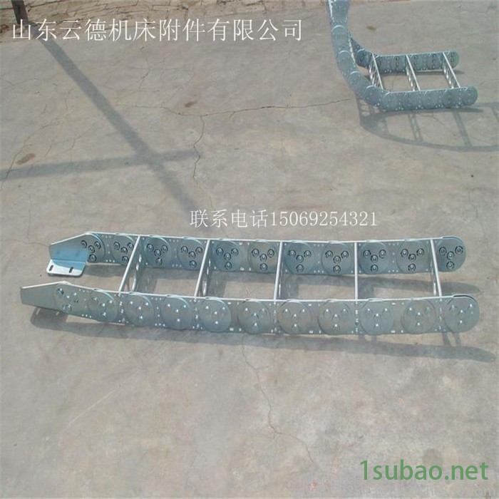 山东云德机床附件有限公司实力商家 TL125钢铝拖链 不锈钢坦克链条 TL95钢制电缆拖链图4
