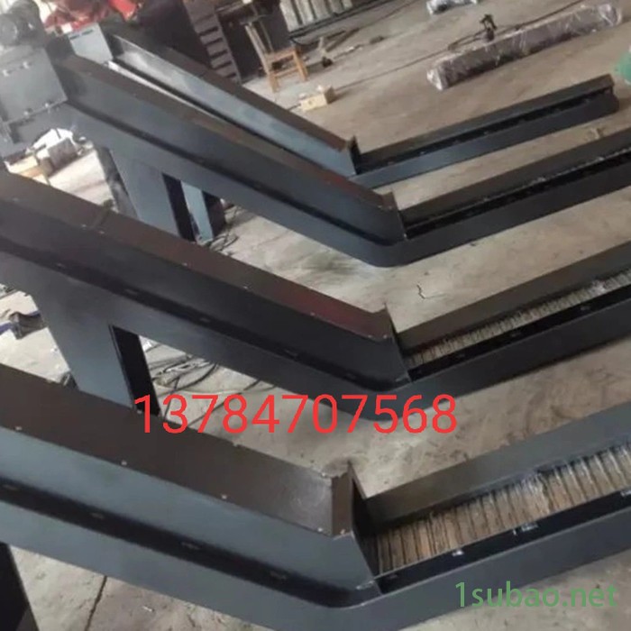 输送机绞龙叶片磁性排屑机链板式提升机机床加工中心铣床排屑专用沧州聚优机床附件制造有限公司自产自销图4