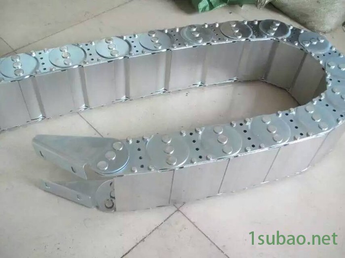 供应沧州博泰机床附件不锈钢穿线拖链 钢铝拖链图2