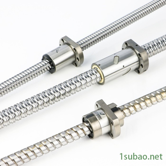 批发SFU4010滚珠丝杆TPT国产丝杆精密机床附件C7直线升降滚珠丝杆图2