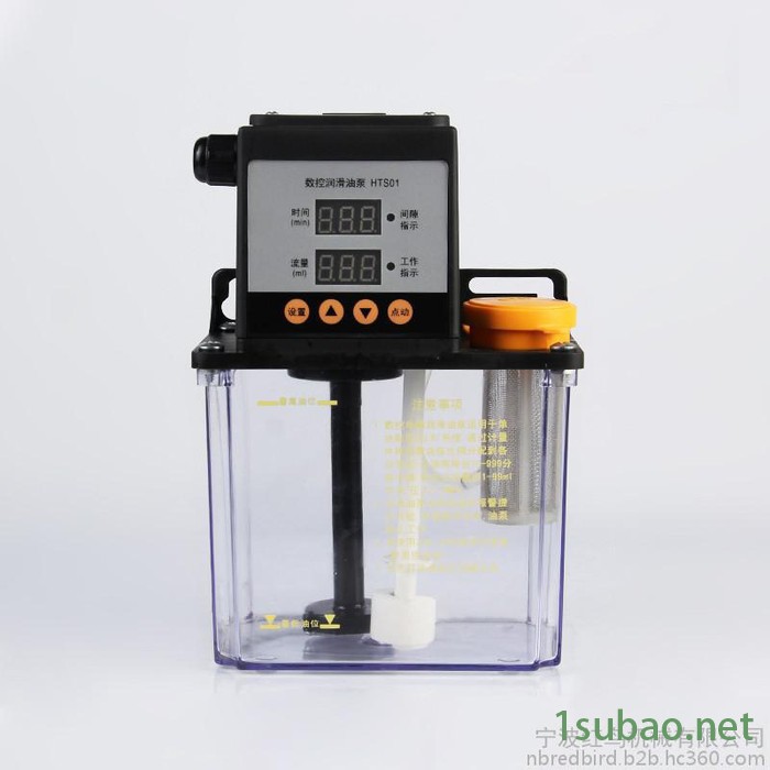 红鸟/redbird 自动润滑泵/双数显润滑泵/电磁泵/数控油泵/注油器/机床附件HTS02/红鸟**图3