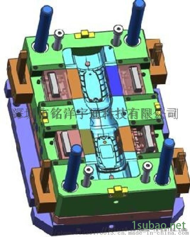 手机精密双色模具定制加工图4