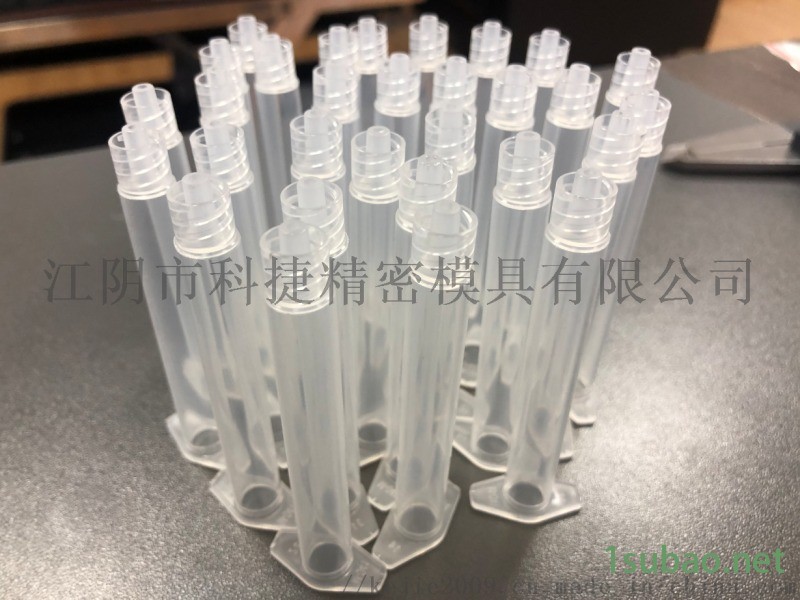 一次性注射器模具 注射针筒模具 喂食器针筒注塑模具图4