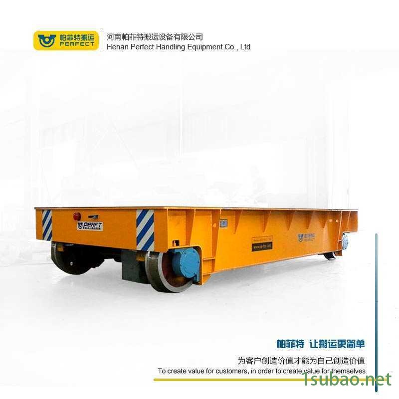 低压轨道平板车工厂物料周转模具转运 5吨托盘转运车图4