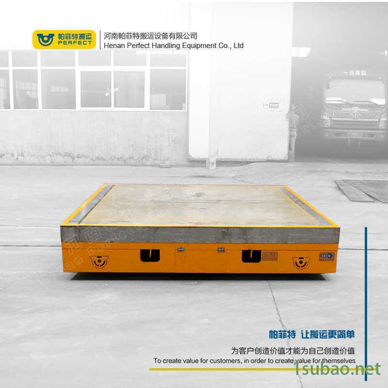 RGV低压轨道平板车工厂周转模具转运5吨托盘转运车图3