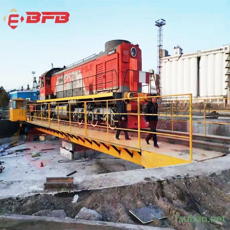 152吨过跨小车195吨模具转运轨道车图2
