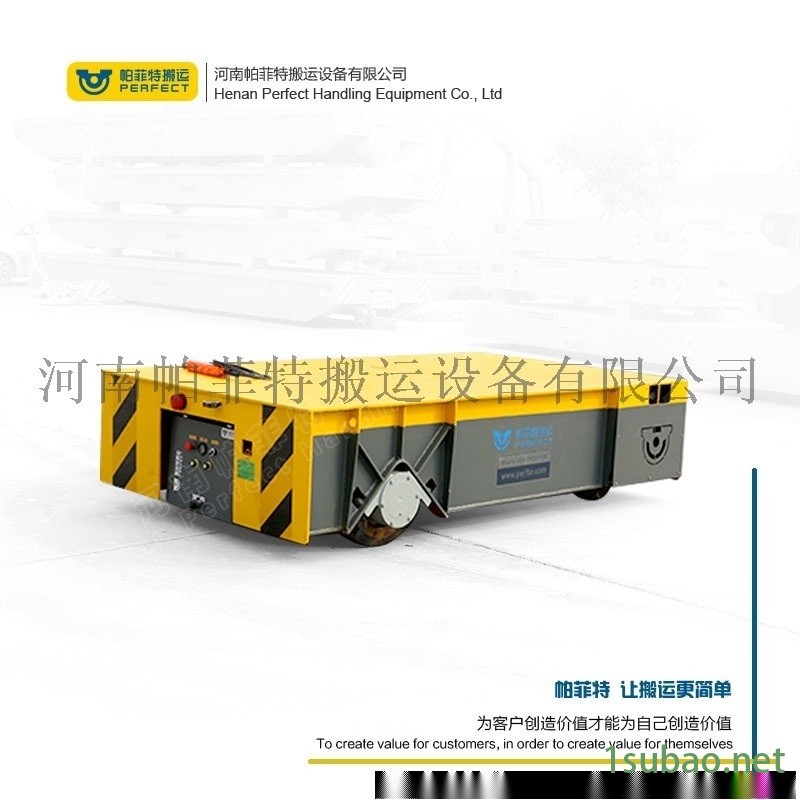 定做低台面无轨车，15t模具无轨转运平车，胶轮台车图2