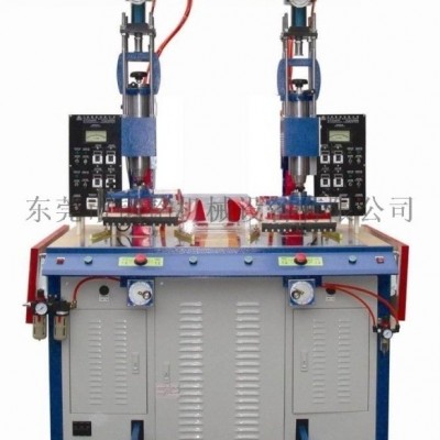 钢铭机械高频高周波单面两工位熔接热合压花机