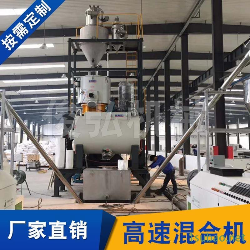 高速混合机 电动圆筒混合机设备 立式三维液压高速混合机图4