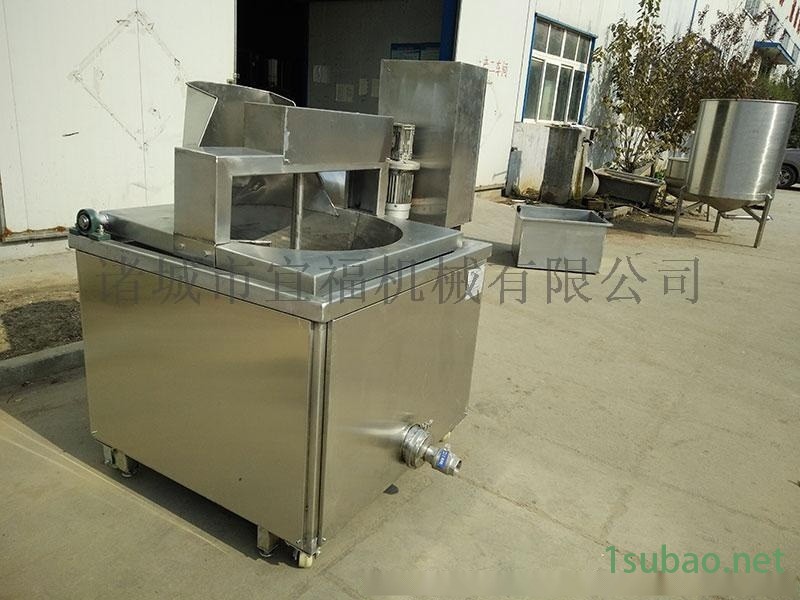 油炸机厂家  肉丸油水混合电加热油炸机图2