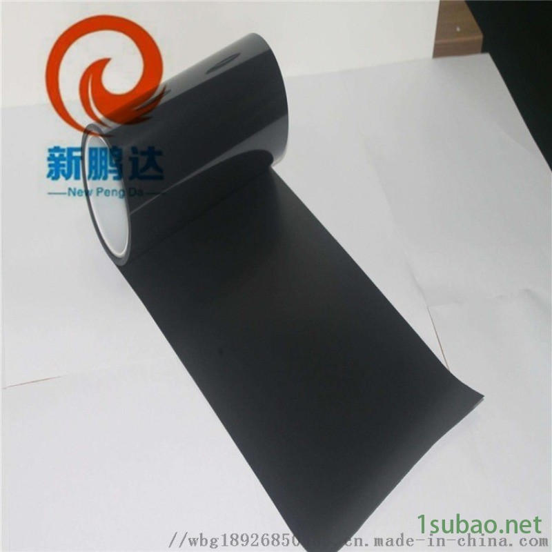 石墨复合膜 单面哑黑 手机CPU芯片石墨散热片 PET  黑色双面胶图3