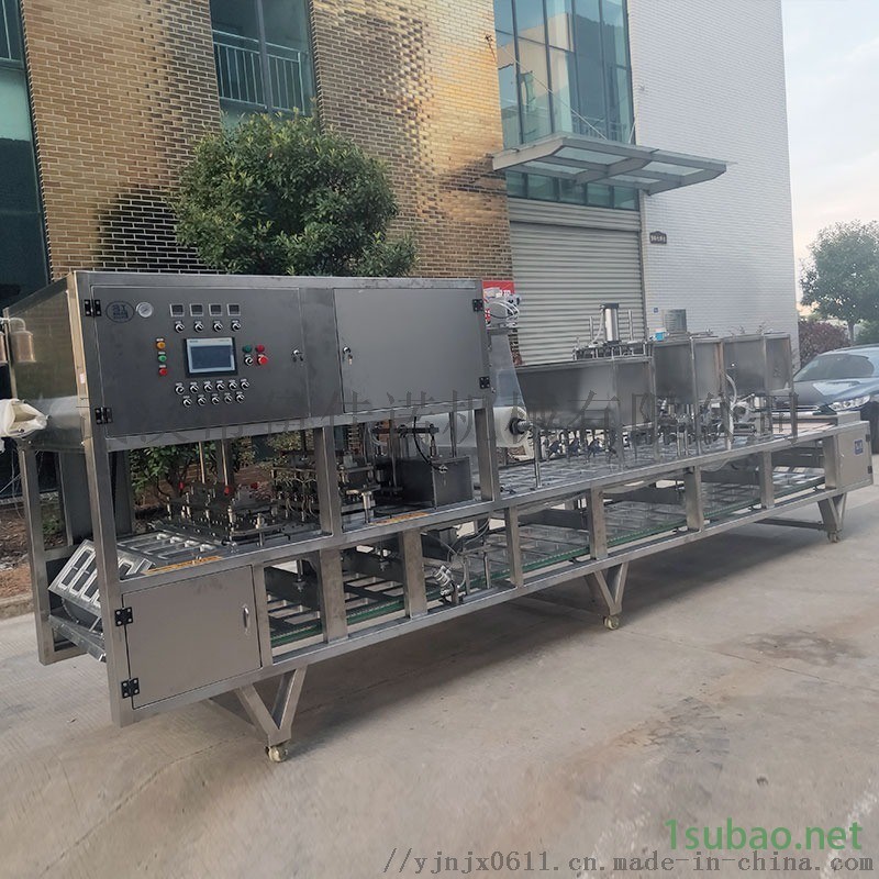 小龙虾灌装封口机 盒装虾尾封口机 熟食海鲜封膜机图3