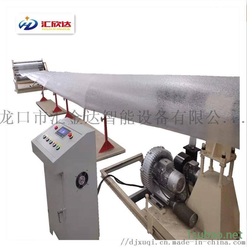 汇欣达珍珠棉发泡机 发泡布覆膜机工作原理流程图图5