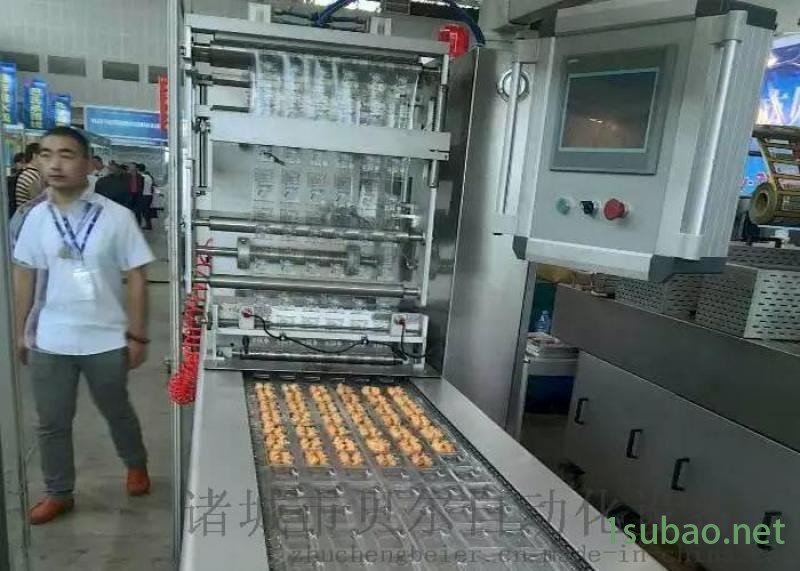 全自动食品真空包装机，拉伸膜机，热成型机器，贝尔图2