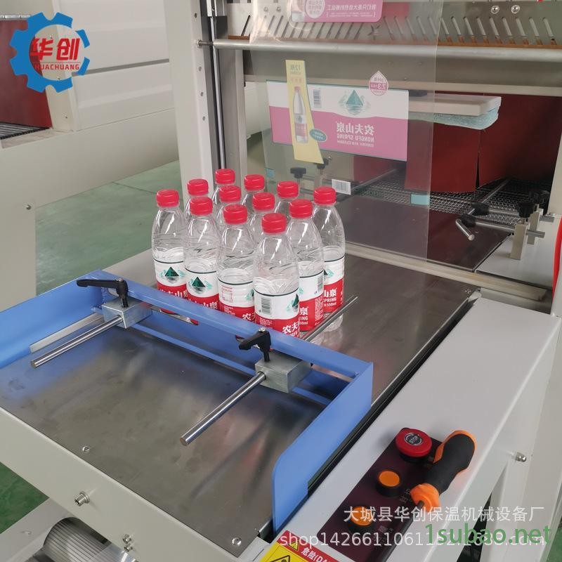 热收缩包装设备 矿泉水套膜热收缩包装机6540套膜机 易拉罐膜包机图4
