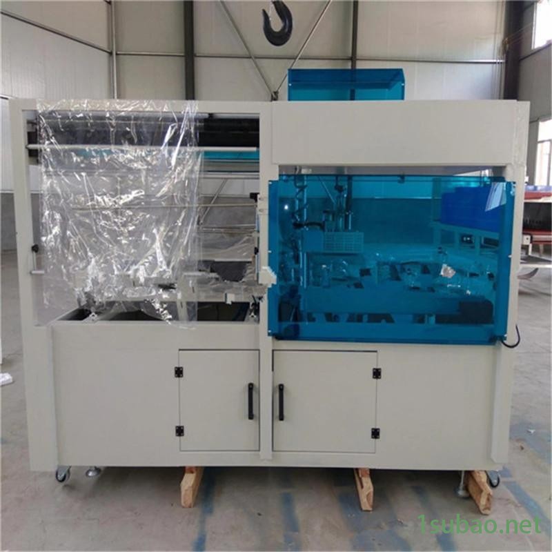 铝型材覆膜机 边封对折膜热收缩包装机 河北华创厂家图3