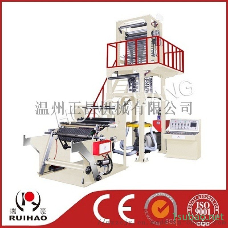 SD-40D×2×600型 双色彩条吹膜机组图4