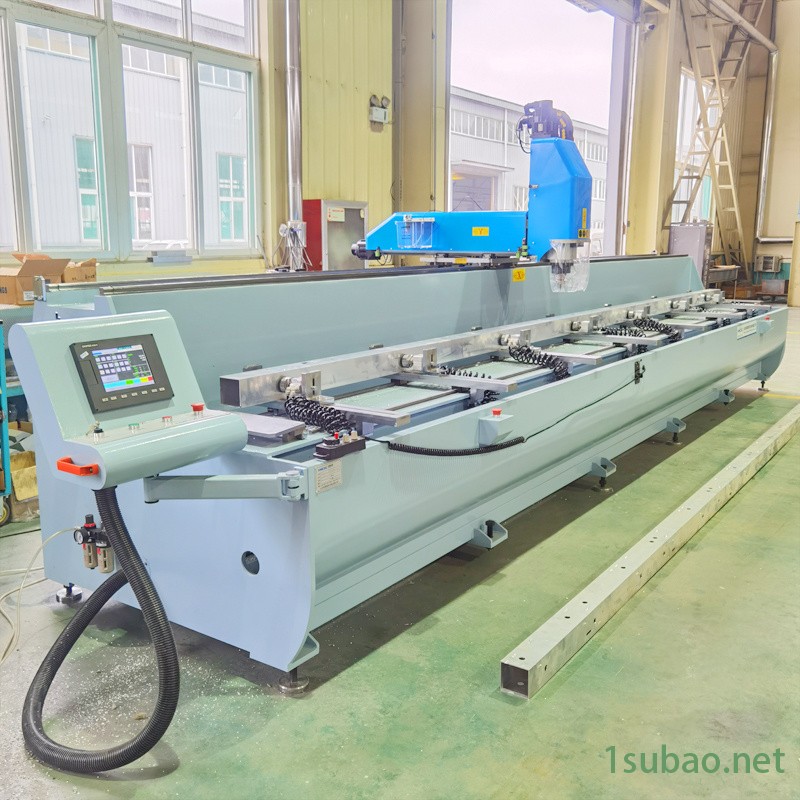 山东明美厂家铝型材数控加工设备 铝型材数控钻铣床图2