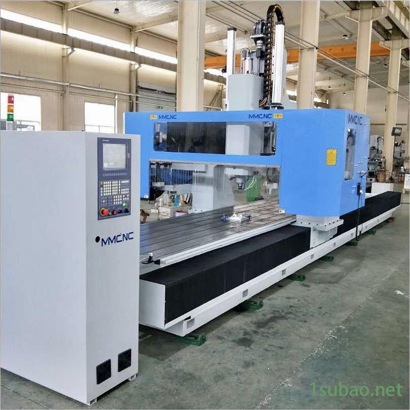 工业铝型材数控加工中心轨道交通立式数控钻铣床图3