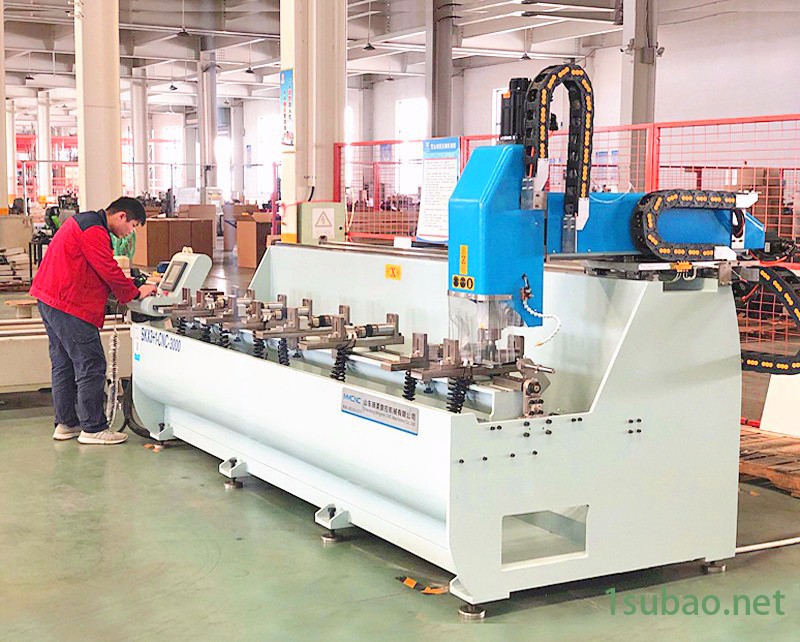 厂家供应明美铝型材数控钻铣床汽车配件加工设备图2