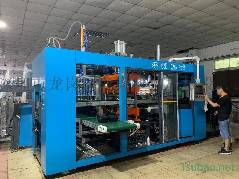 华翔定制全自动负压一体热成型机 自加热餐盒成型图5