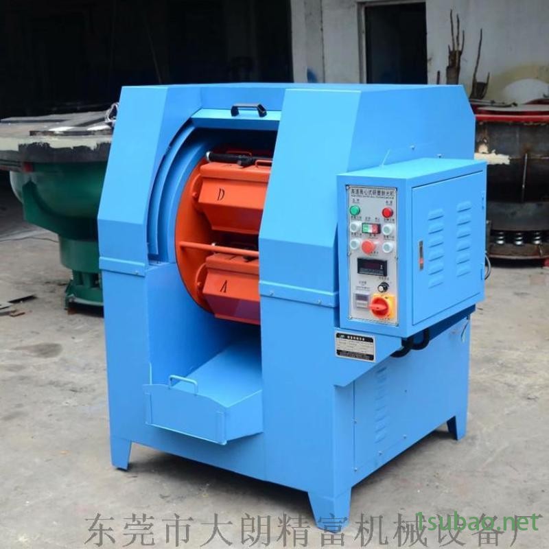 六角滚桶高速离心研磨机，强力高速行星式抛光机图2