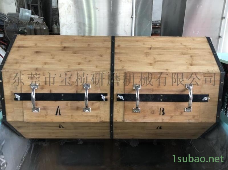 单双层干式木滚桶抛光机（研磨机、抛磨机、光饰机）图5
