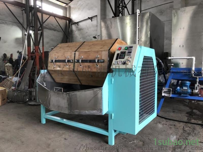 单双层干式木滚桶抛光机（研磨机、抛磨机、光饰机）图3