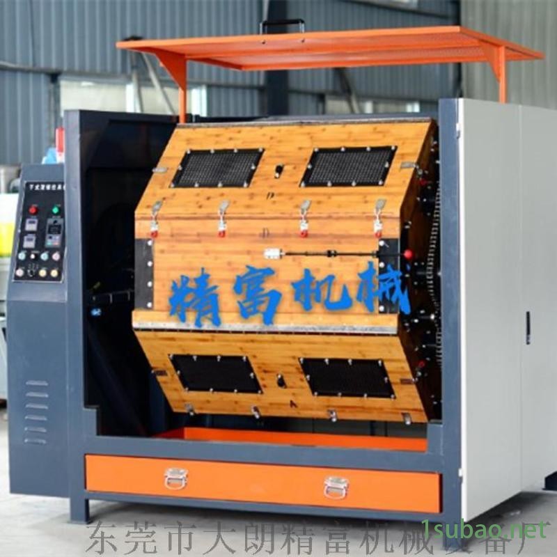 非标订做滚筒挂具研磨机，干式镜面抛光机图3