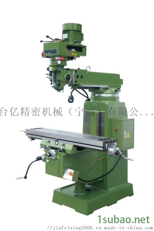 台亿精机M6号高精密立式炮塔铣床图2