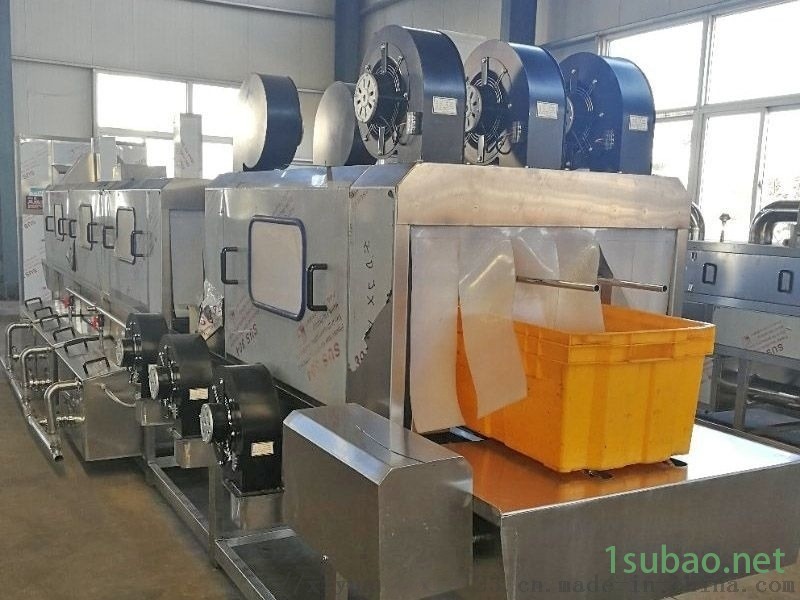 广东滚筒式鸡笼清洗机 大型鸡笼清洗过滤消毒成套设备图5