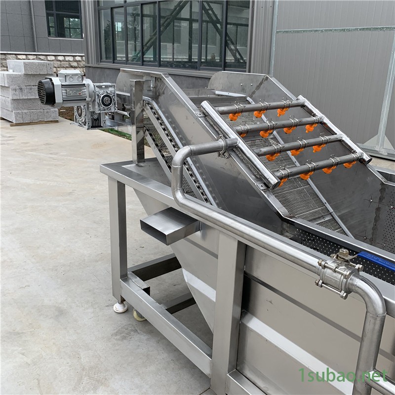 山药芋头毛棍去皮清洗机 农副产品深加工成套流水线图4