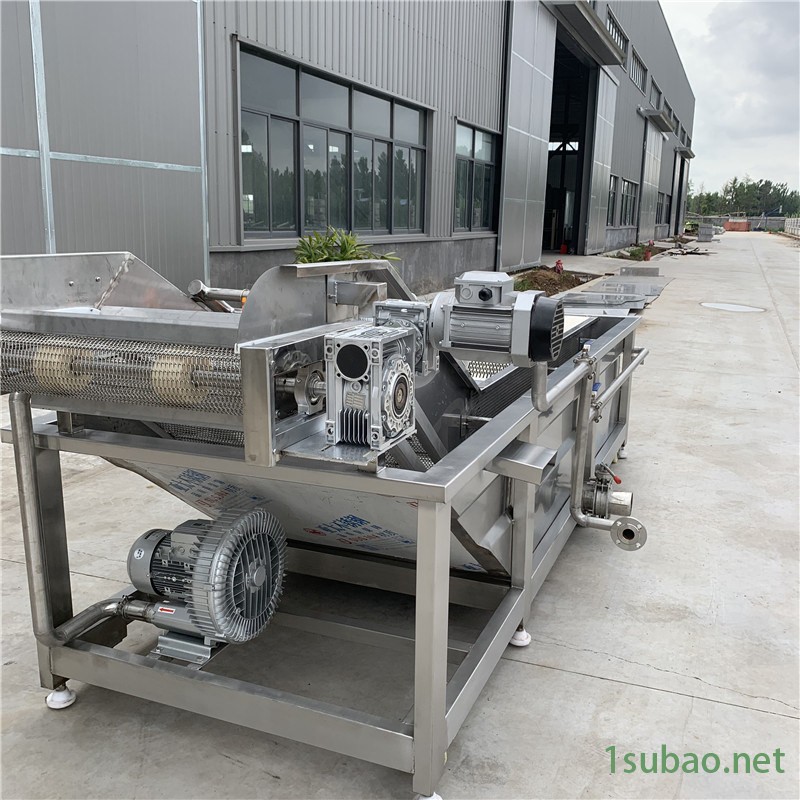 山药芋头毛棍去皮清洗机 农副产品深加工成套流水线图2