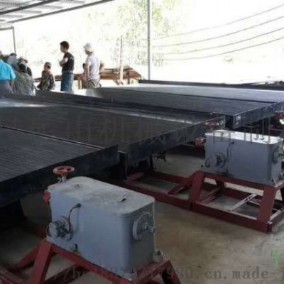 铜米机回收成套设备 环保型摇床 铜渣回收摇床