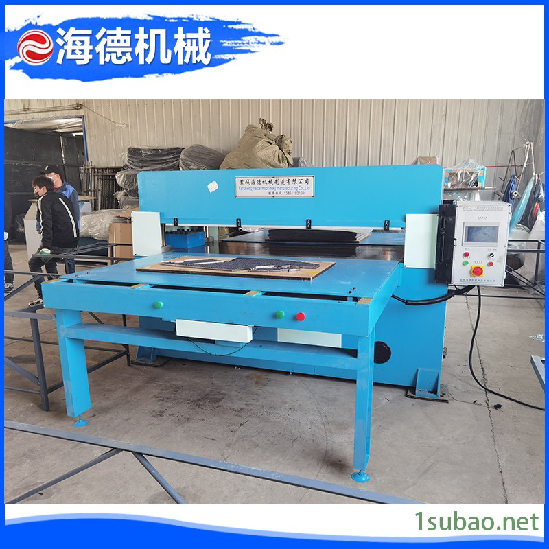 海德xclp3-80吨 精密四柱自动送料裁断机 双边自动送料模切机 拼图数控裁切机图2