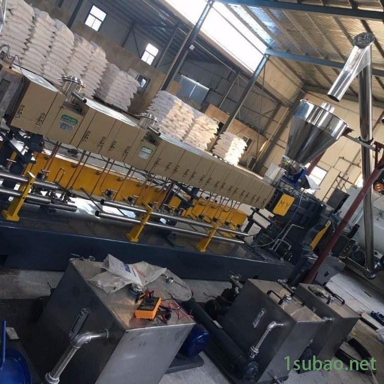 定制三螺杆挤出机_适用PP PE PS TR原料_橡塑共混_欢迎来电咨询图4