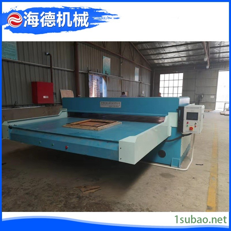 厂家供应150吨双工位裁断机加工设备四柱液压裁断机下料机，自动裁断机 珍珠棉eva海绵数控模切机图2