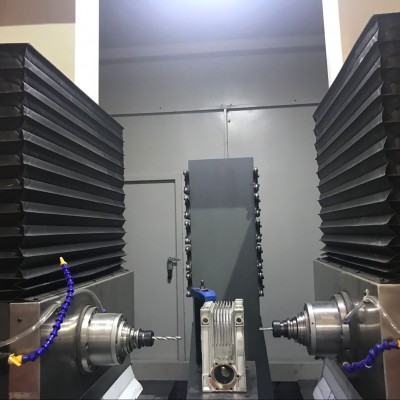 定制汉川机床1060 加工中心防护罩Y轴导轨机床伸缩护板数控车床防护罩生产厂家