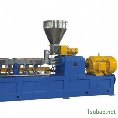 三螺桿擠出機 MYSJ-50雙螺桿造粒機 適用原料pp pe ps 免費定制
