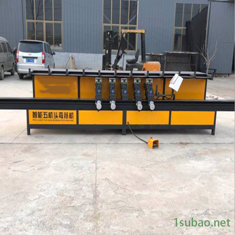 北京厂家数控五头机钢筋弯曲机 钢筋打弯机折弯机6米8米五机头弯箍机价格图2