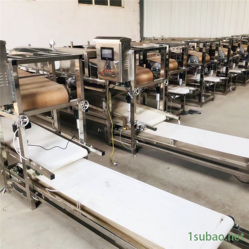 液晶显示粉皮机 数控 方钰FY616型 现场试机图2