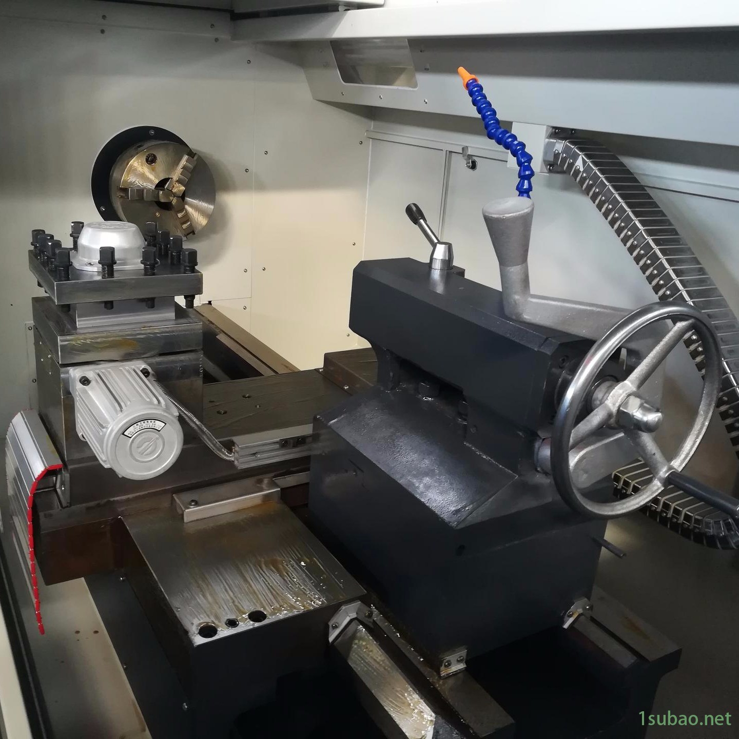 厂家直销CK6150数控车床 整体床身铸造 广数980控制系统高精度数控车床图2